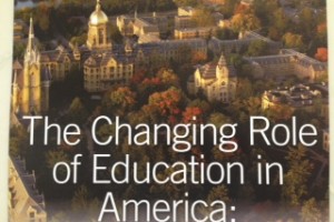 The Changing Role of Education in America